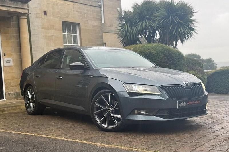 Grey Used 2017 Skoda Superb SportLine Hatchback | £9,586 (Fair price) - Image 1/1