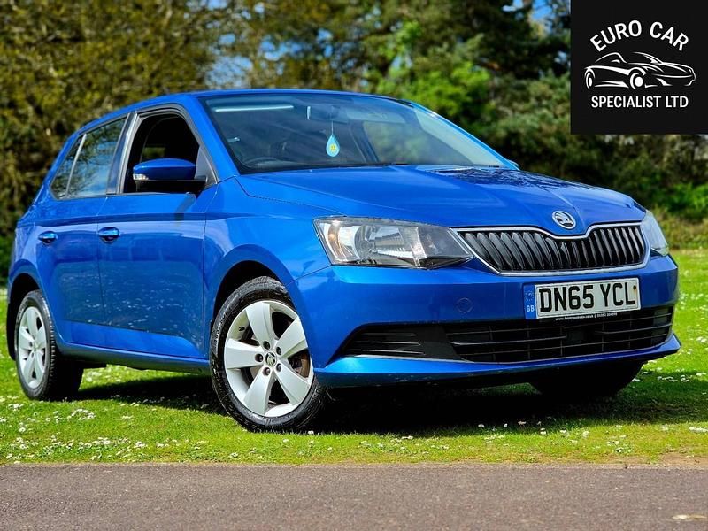 Used Skoda Fabia SE 2015 Blue Hatchback
