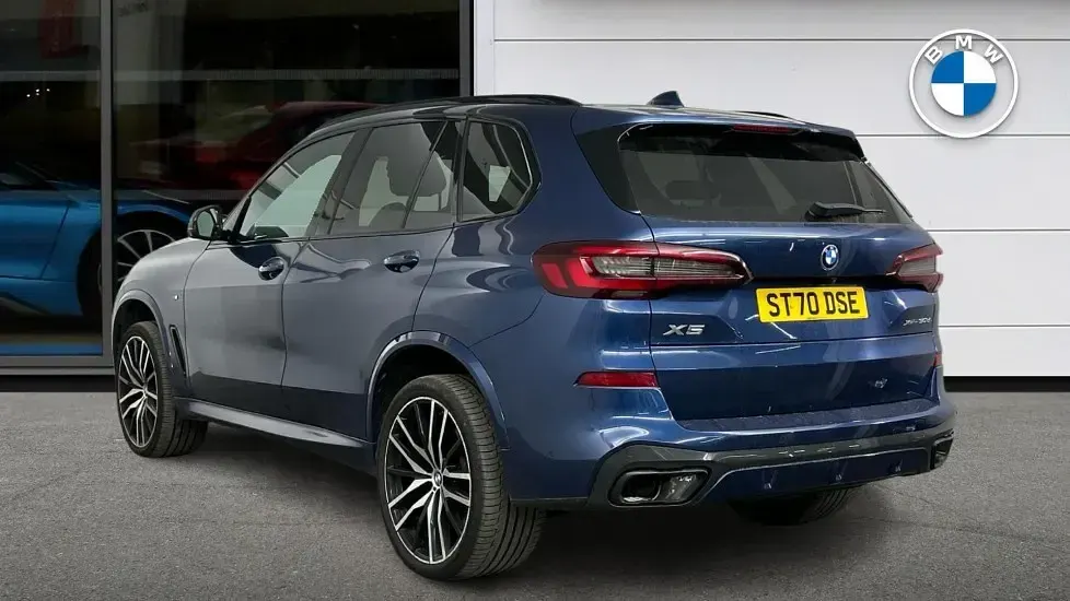 Used BMW X5 M Sport 265 HP (194 kW) 2020 Blue SUV