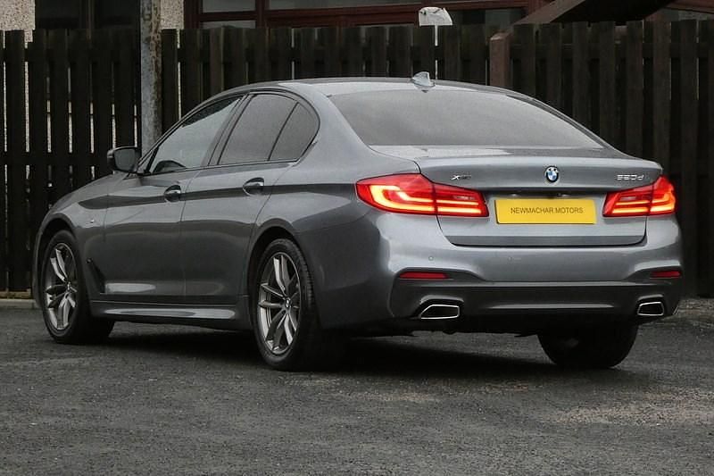 Used BMW 520 M Sport 2019 Blue Sedan