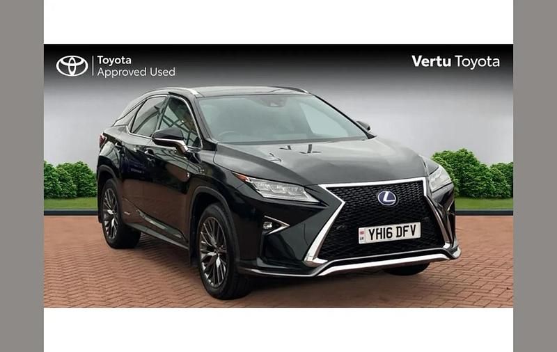 Black Used 2016 Lexus RX450h Sport Line SUV | £18,795 (Expensive) - Image 1/4