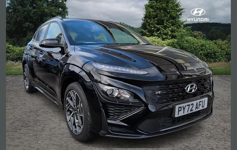Used Hyundai Kona N Line 117 HP (86 kW) 2023 Black SUV