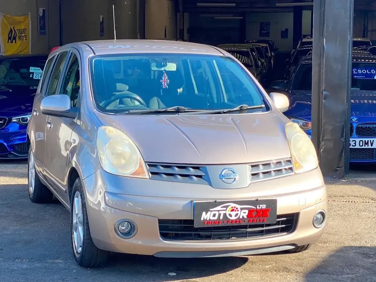 Used Nissan Note Acenta 110 HP (80 kW) 2007 Beige Hatchback