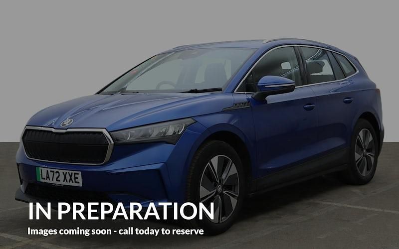 Used Skoda Enyaq iV ecoSuite 150 kW (204 HP) 2023 Blue SUV