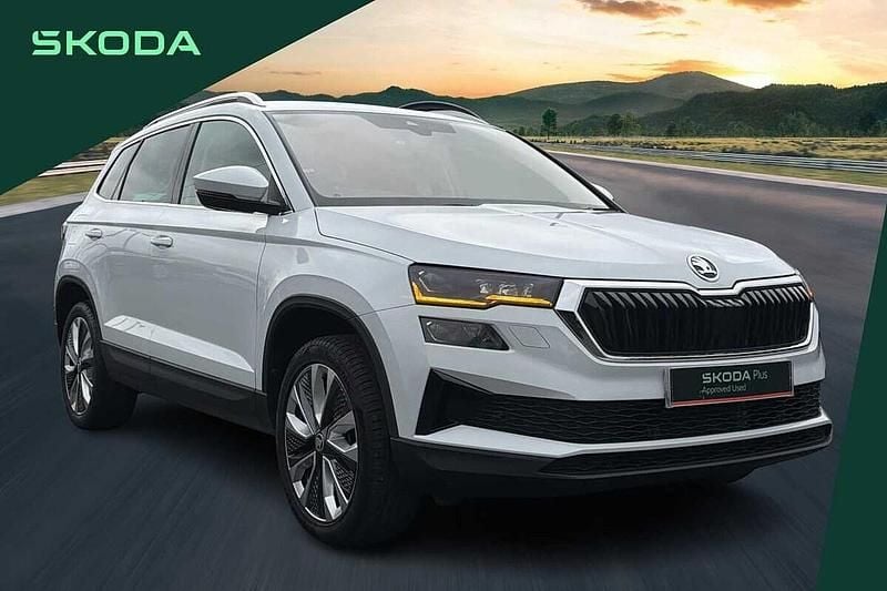 Used Skoda Karoq SE L 150 HP (110 kW) 2023 White SUV