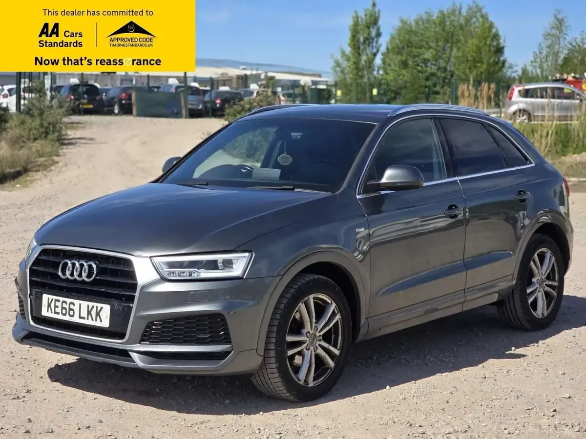 Used Audi Q3 S-Line 150 HP (110 kW) 2017 Grey SUV