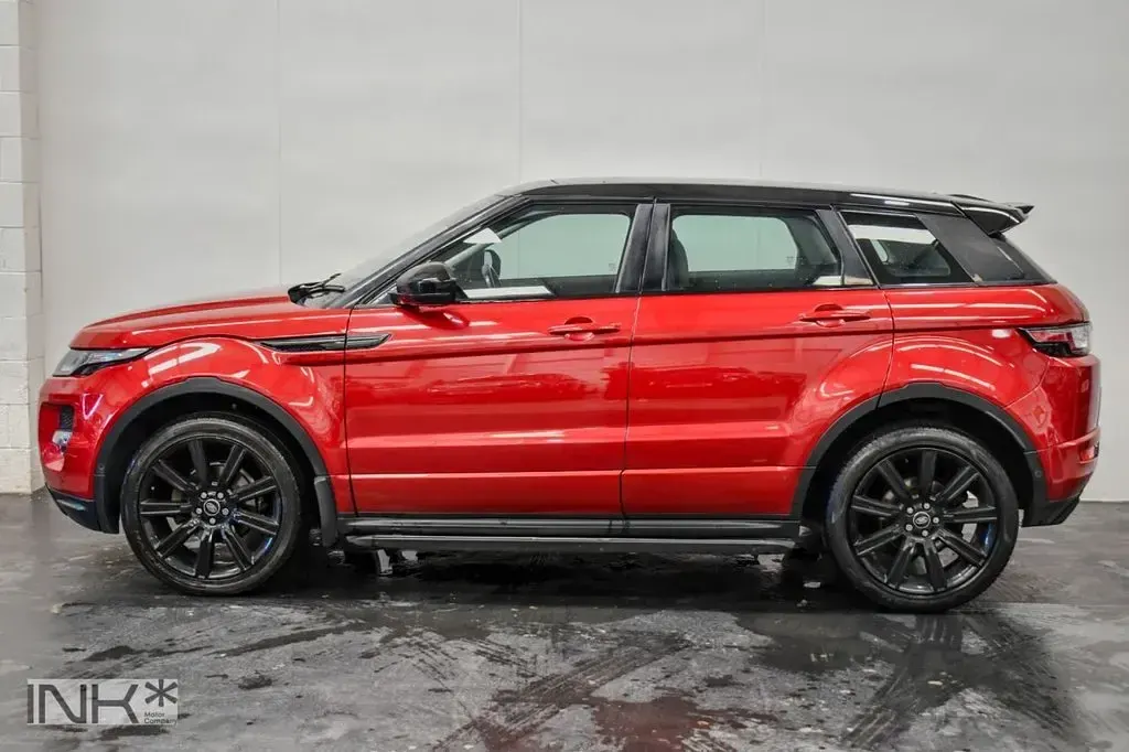 Used Land Rover Range Rover evoque Dynamic 190 HP (139 kW) 2014 Red SUV