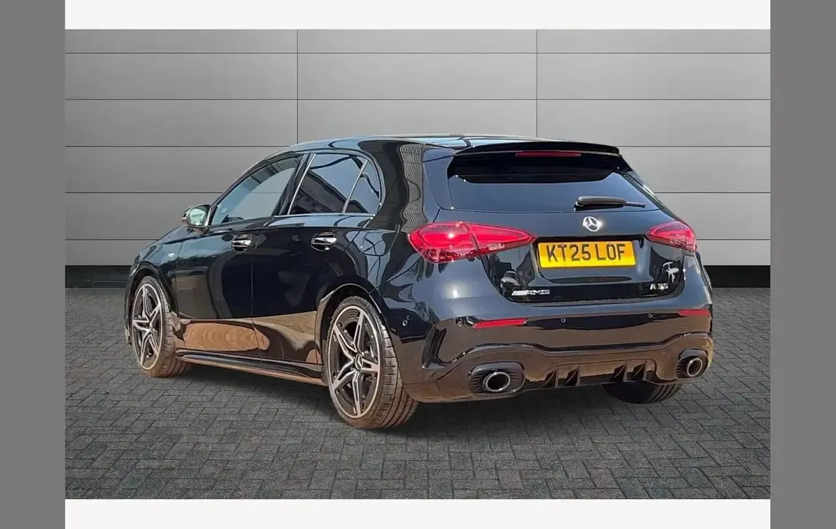 Used Mercedes A35 AMG Premium 316 HP (232 kW) 2025 Black Hatchback