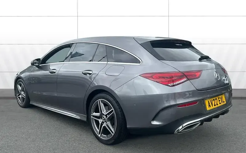 Used Mercedes CLA180 AMG Line Premium Plus 136 HP (100 kW) 2022 Grey Coupe