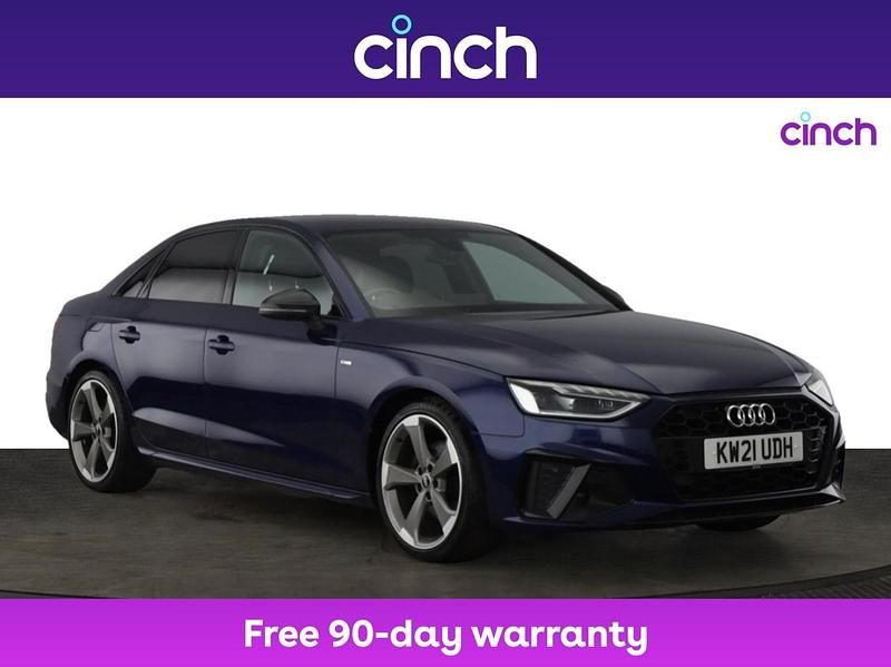 Blue Used 2021 Audi A4 Black Edition Sedan | £23,249 (A bit pricey) - Image 1/3