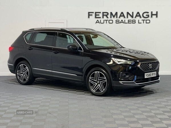Black Used 2020 Seat Tarraco 4Drive SUV | £20,890 (Fair price) - Image 1/4