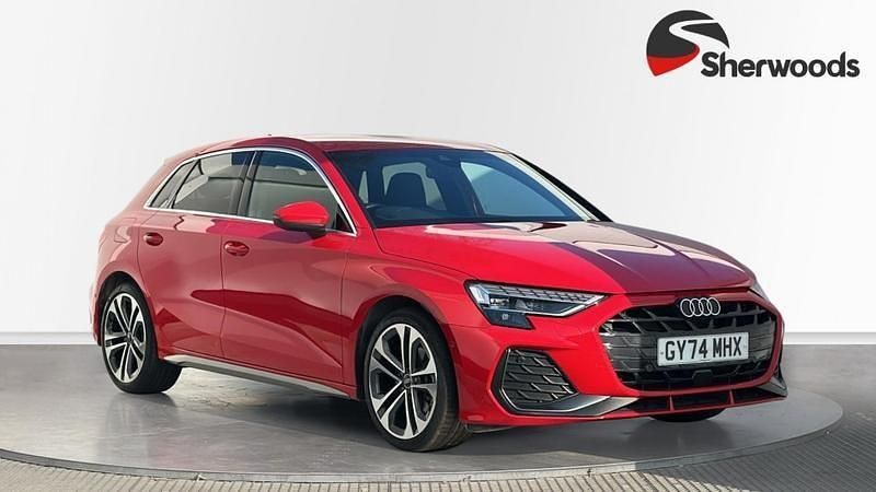 Used Audi A3 Sportback S-Line 150 HP (110 kW) 2024 Red Hatchback