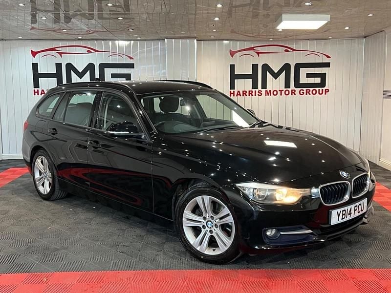 Black Used 2014 BMW 320 Sport Line Estate | £5,495 (Super price) - Image 1/2