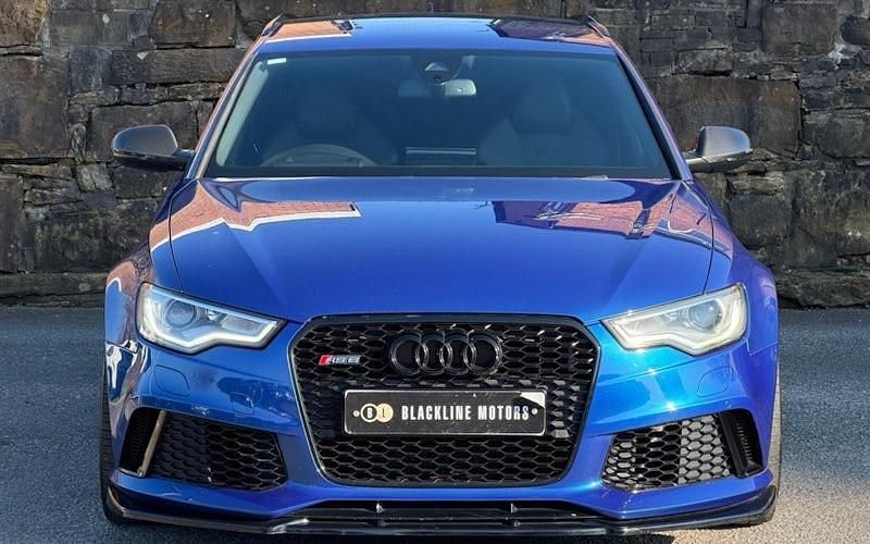 Used Audi RS6 Performance 560 HP (411 kW) 2014 Blue Estate