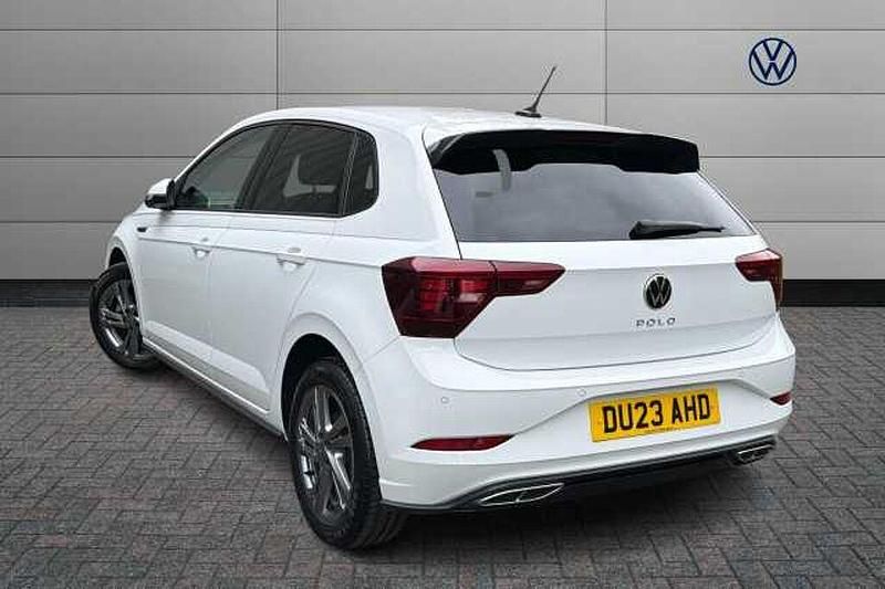 Used VW Polo R-line 95 HP (69 kW) 2023 White Hatchback