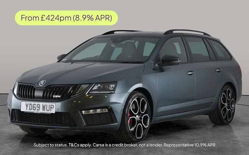 Grey Used 2019 Skoda Octavia vRS Estate | £20,576 (Fair price) - Image 1/3