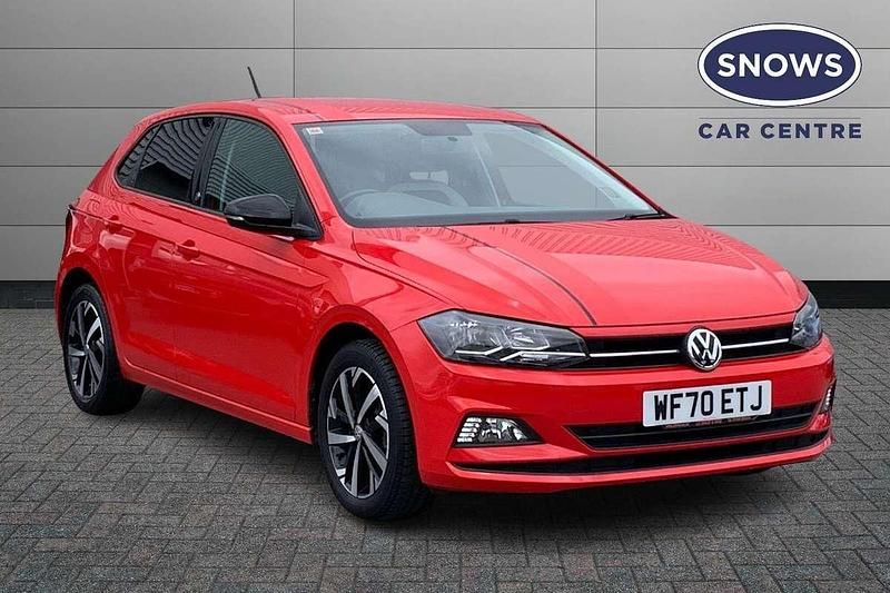 Red Used 2020 VW Polo Beats Hatchback | £12,128 (Good price) - Image 1/4