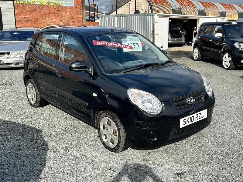 Used Kia Picanto 64 HP (47 kW) 2010 Black Hatchback