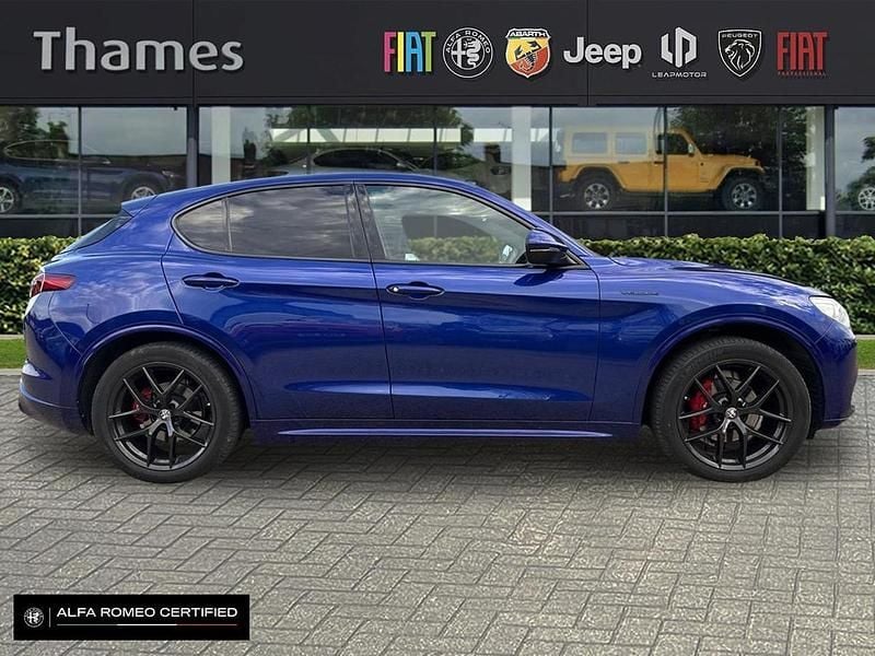 Blue Used 2021 Alfa Romeo Stelvio Veloce SUV | £29,995 (A bit pricey) - Image 1/3