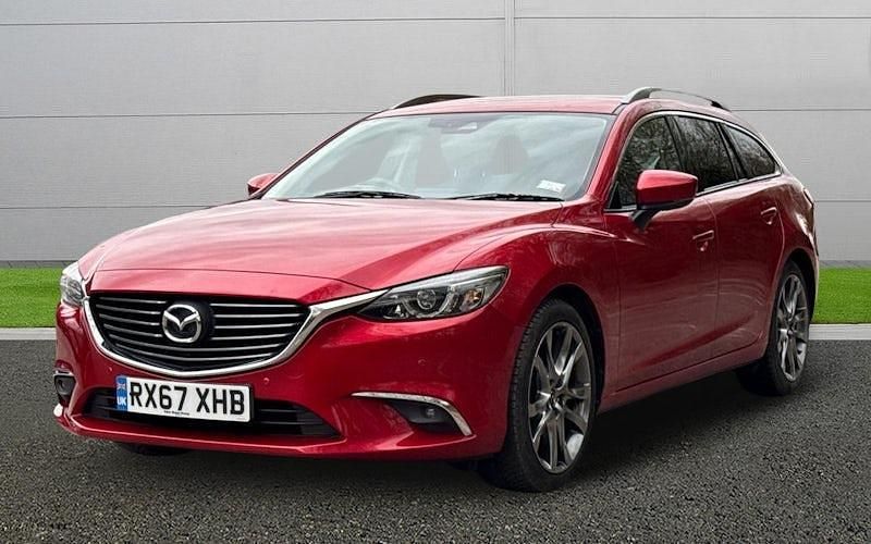 Used Mazda 6 Inclusive 165 HP (121 kW) 2017 Red Estate