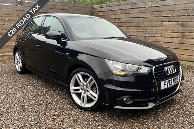 Black Used 2013 Audi A1 Sportback S-Line Hatchback | £6,495 (Fair price) - Image 1/4