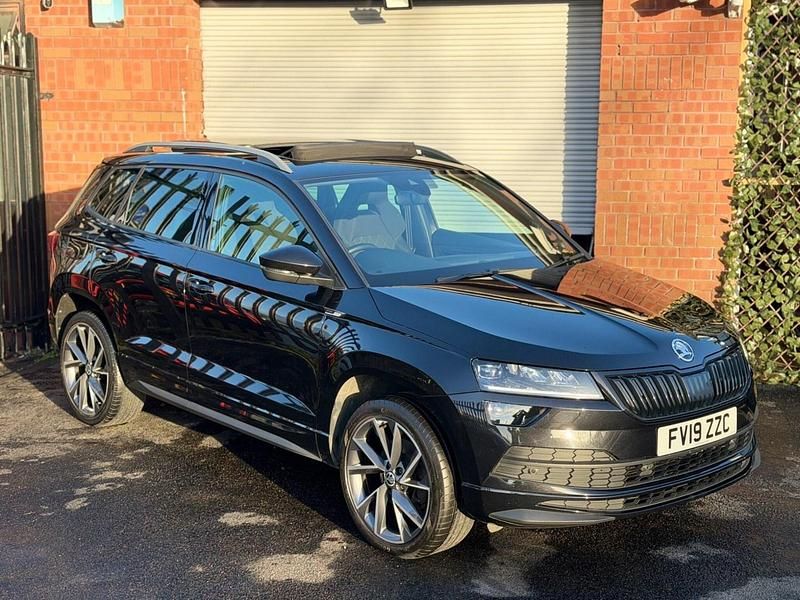 Used Skoda Karoq SportLine 190 HP (139 kW) 2019 Black SUV