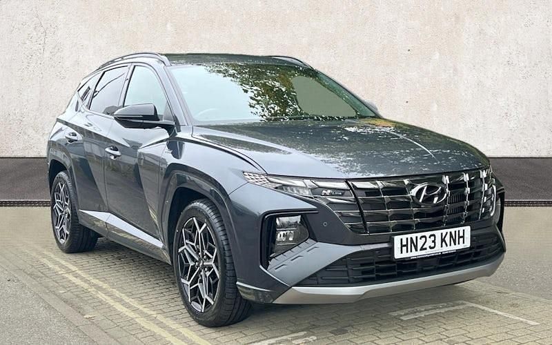 Grey Used 2023 Hyundai Tucson N Line SUV | £22,650 (A bit pricey) - Image 1/3