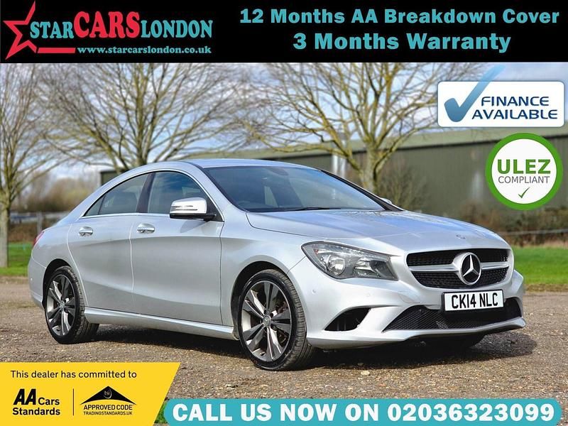 Used Mercedes CLA180 122 HP (89 kW) 2014 Silver Sedan