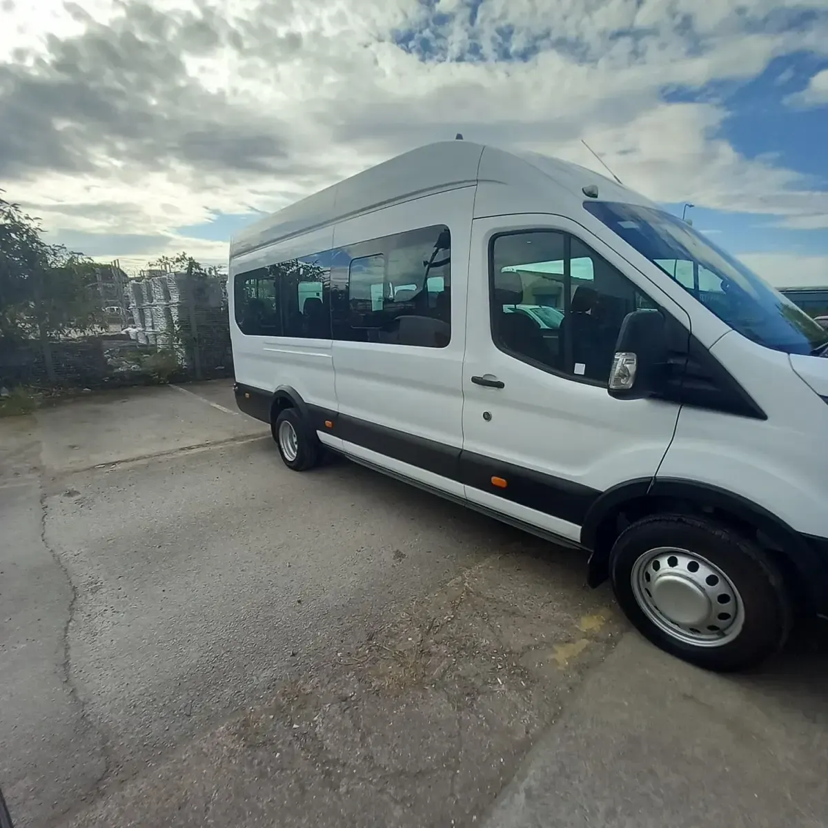 Used Ford Transit Trend 130 HP (95 kW) 2019 White Van