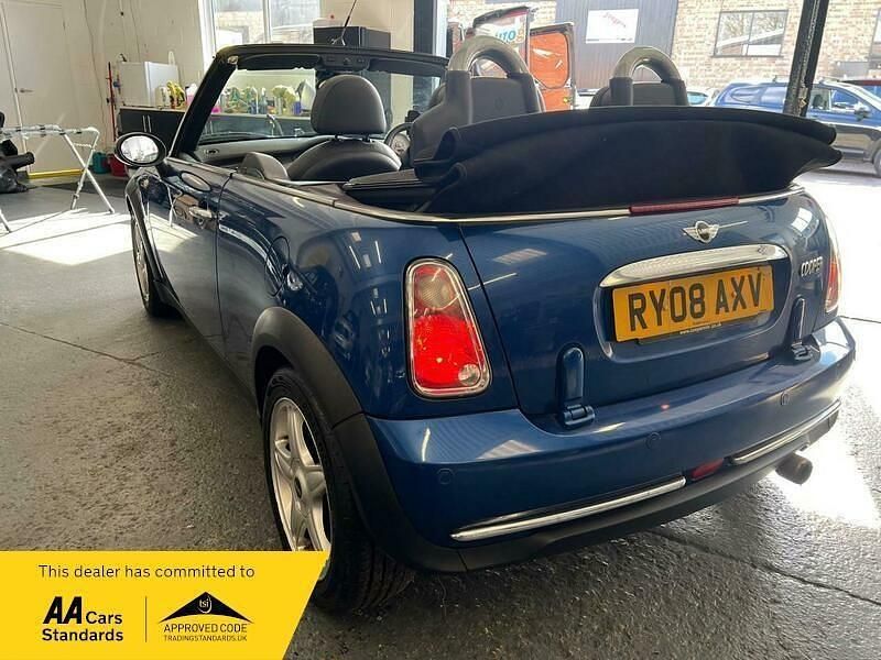 Used Mini Cooper Cabriolet 115 HP (84 kW) 2008 Blue Cabriolet