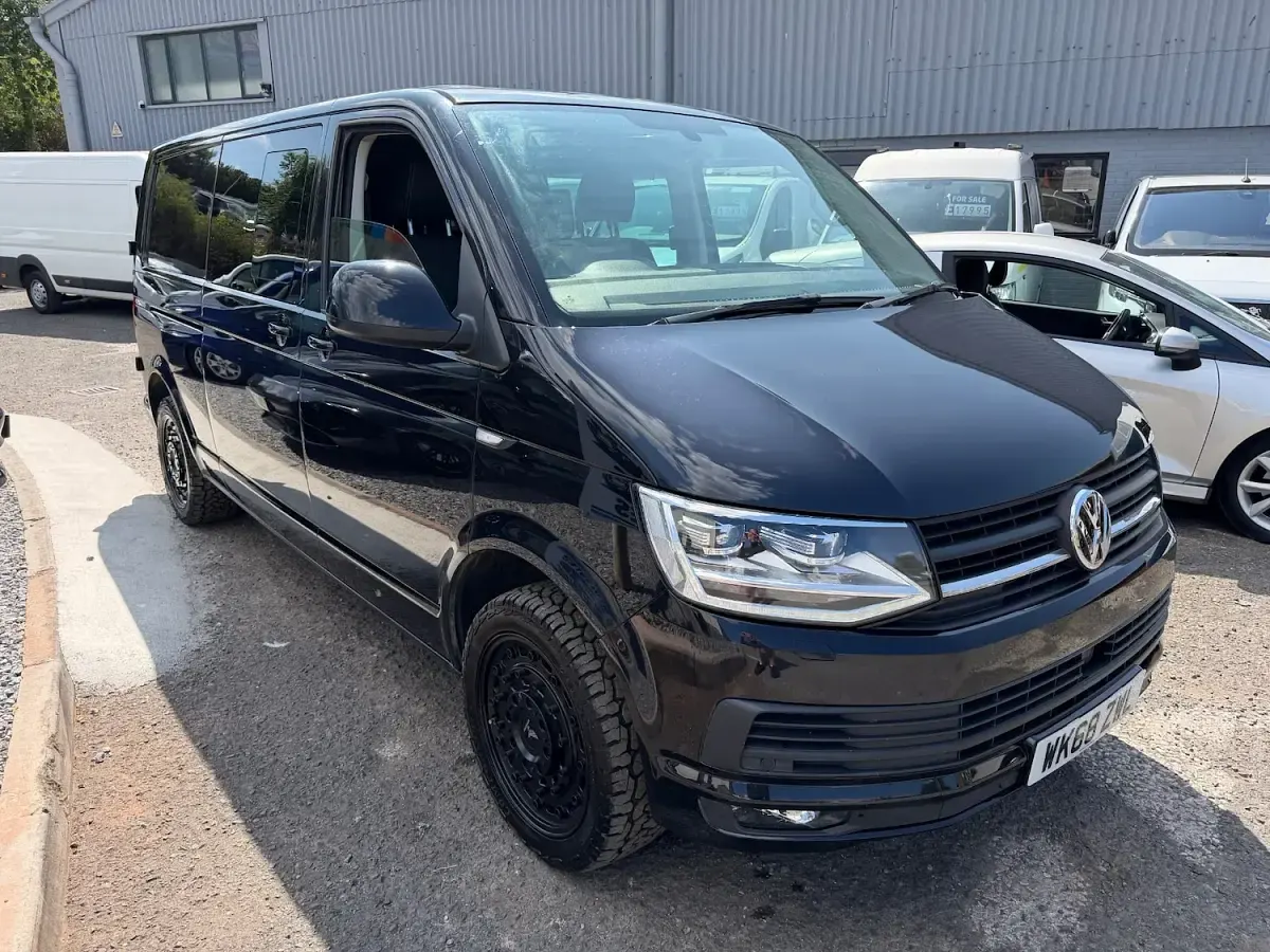 Used VW T6 Highline 2018 Black Van