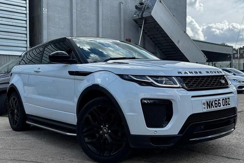 White Used 2016 Land Rover Range Rover evoque HSE Dynamic Coupe | £11,100 (Fair price) - Image 1/1