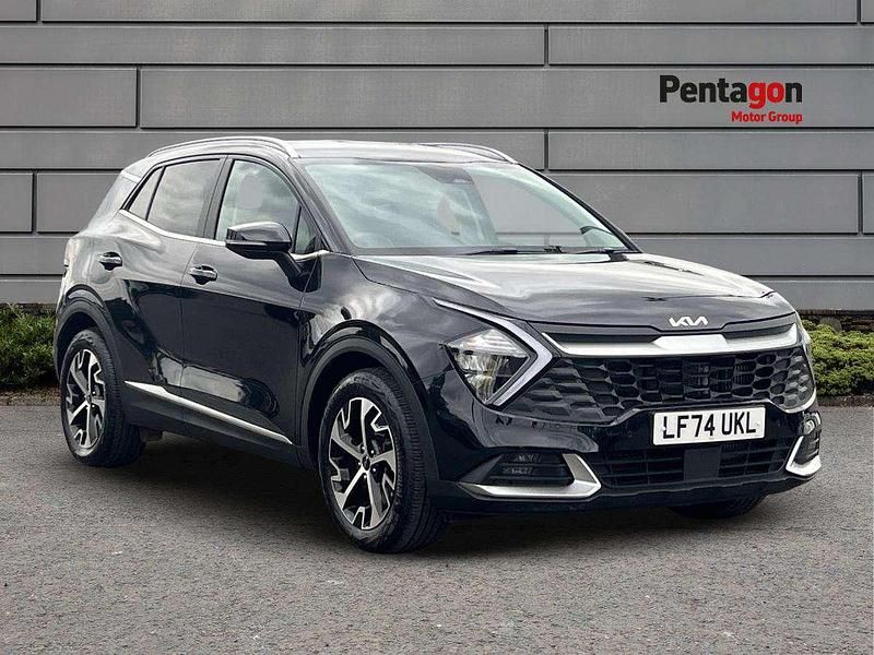Black Used 2024 Kia Sportage 3 SUV | £26,498 (Good price) - Image 1/4