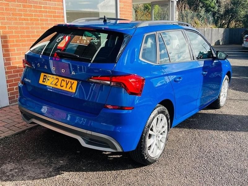 Used Skoda Kamiq SE 110 HP (80 kW) 2022 Blue SUV