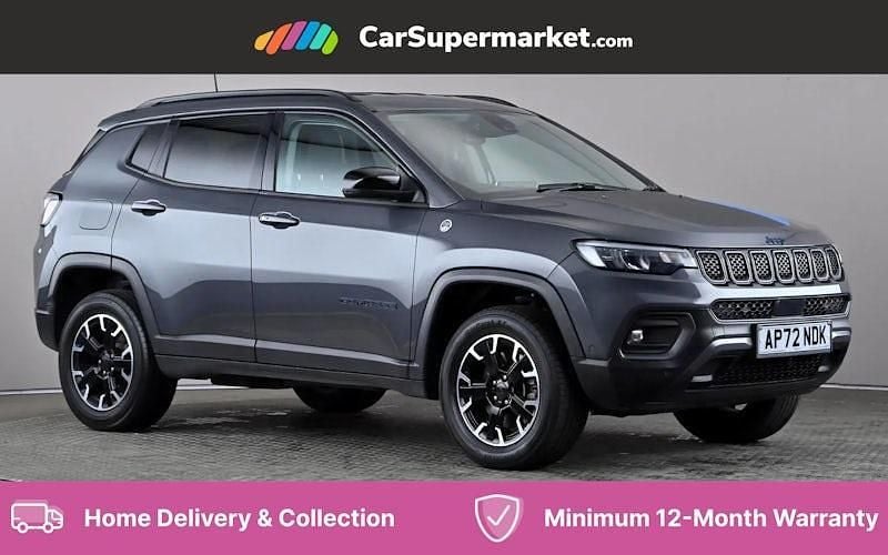 Grey Used 2023 Jeep Compass Trailhawk SUV | £16,697 (Good price) - Image 1/4