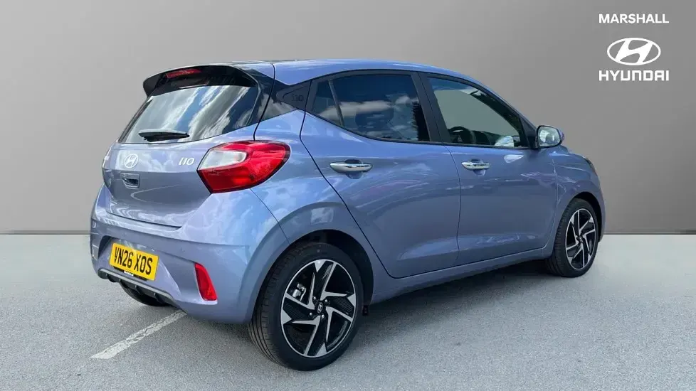 New Hyundai i10 Premium 79 HP (58 kW) 2026 Meta blue Hatchback