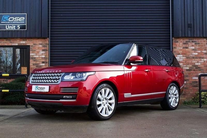 Red Used 2016 Land Rover Range Rover Autobiography SUV | £24,995 (Good price) - Image 1/1