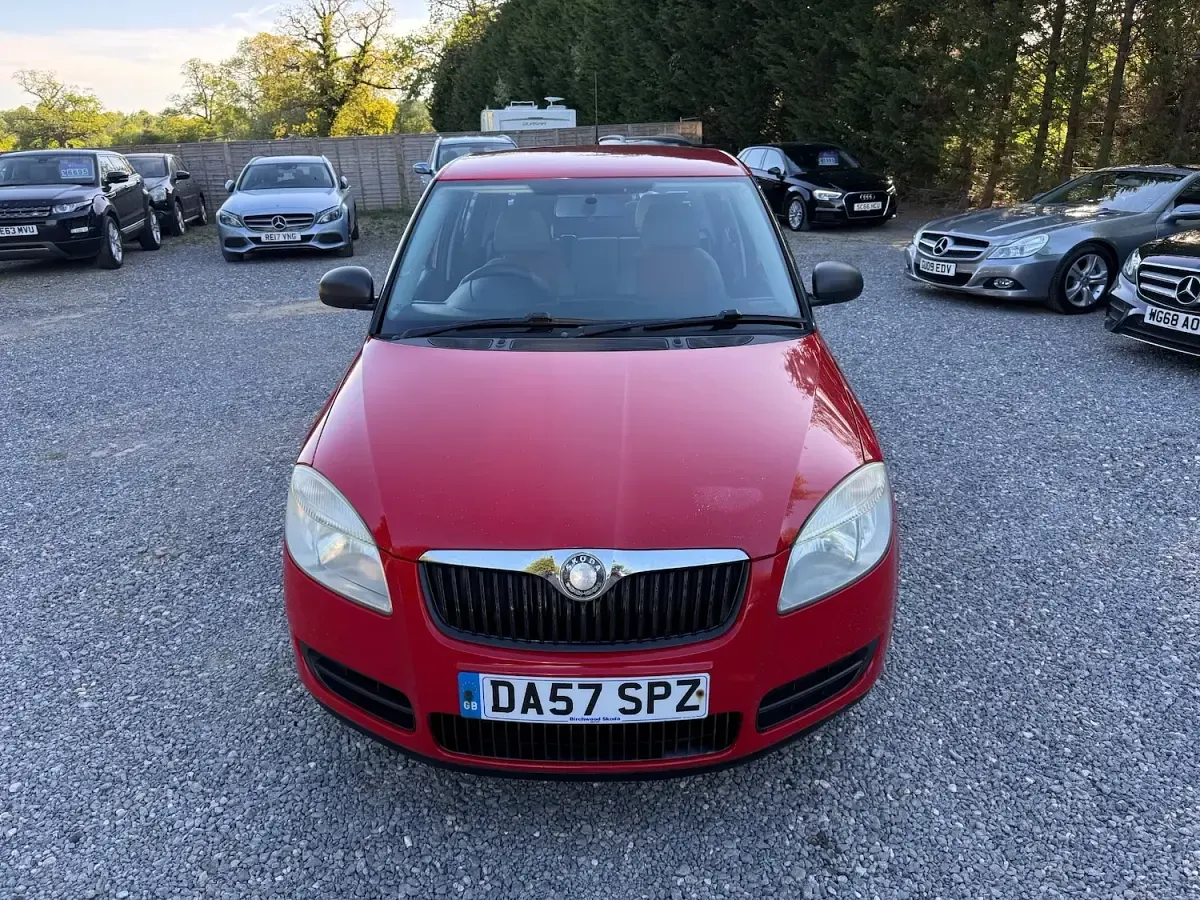 Used Skoda Fabia 2007 Red Hatchback
