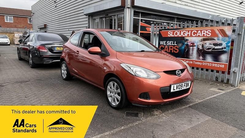Orange Used 2009 Mazda 2 Hatchback | £1,395 (Good price) - Image 1/4