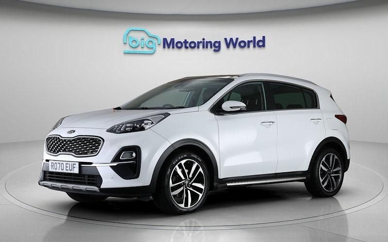 Used Kia Sportage 136 HP (100 kW) 2021 White SUV