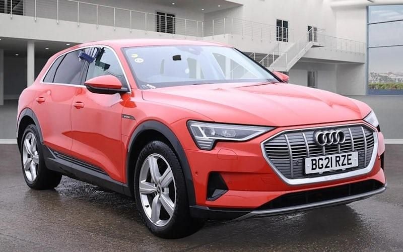 Red Used 2021 Audi e-tron Advanced SUV | £18,199 (Good price) - Image 1/4