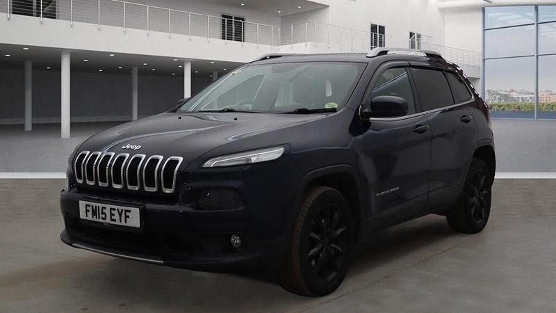 Blue Used 2015 Jeep Cherokee Limited SUV | £8,999 (Fair price) - Image 1/4