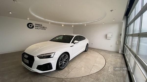 Used Audi A5 S-Line 2023 White Hatchback