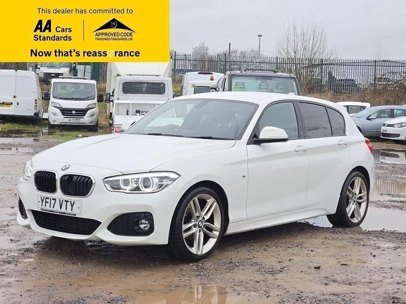 Used BMW 118 M Sport 150 HP (110 kW) 2017 White Hatchback