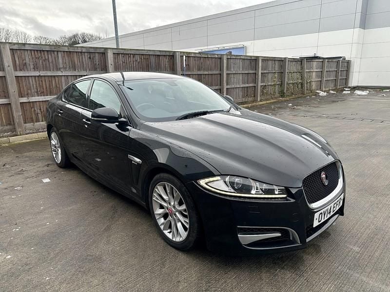 Used Jaguar XF R-Sport 2014 Black Sedan