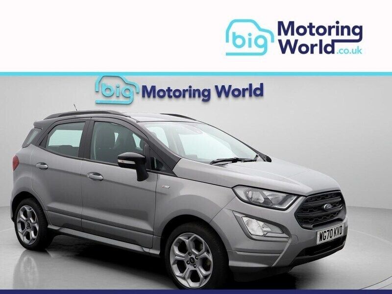 Silver Used 2020 Ford Ecosport ST-Line SUV | £11,600 (Fair price) - Image 1/4