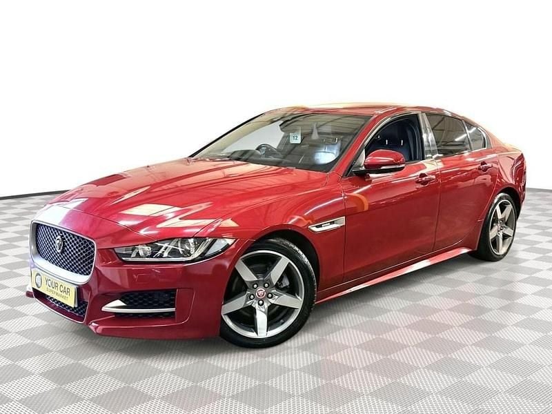 Used Jaguar XE R-Sport 180 HP (132 kW) 2017 Red Sedan