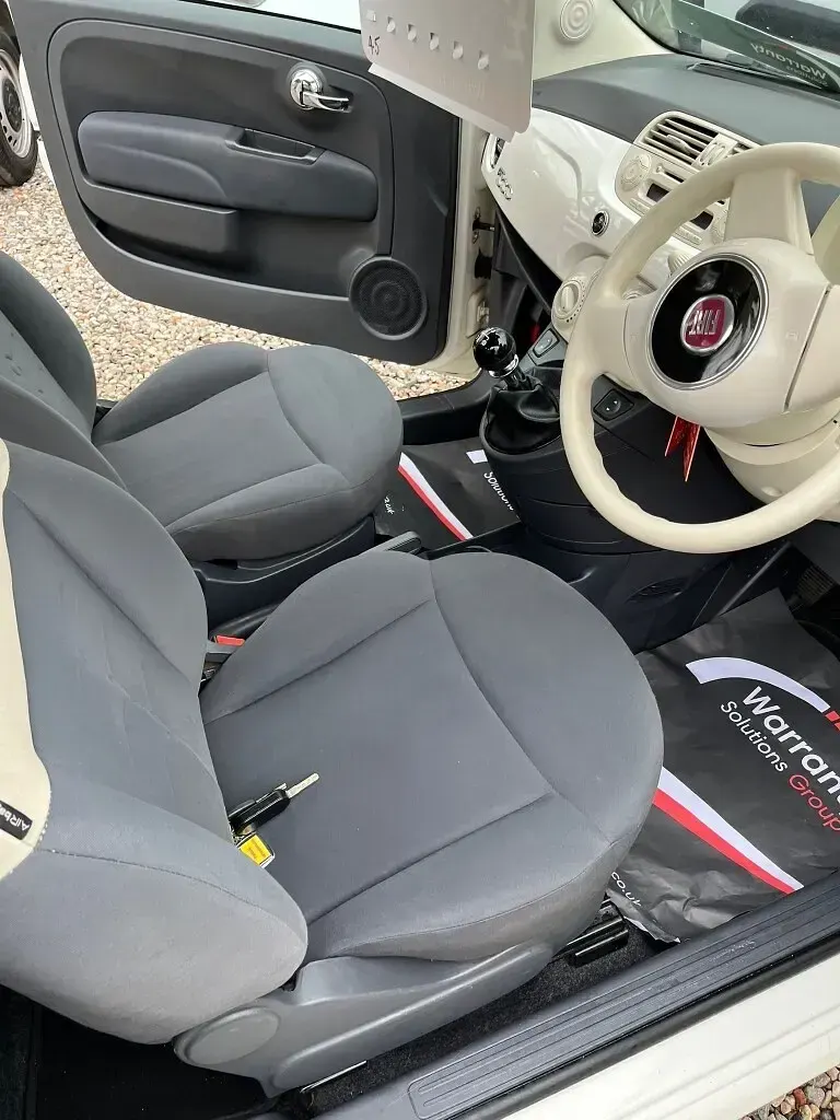 Used Fiat 500 Pop 69 HP (50 kW) 2011 White Hatchback