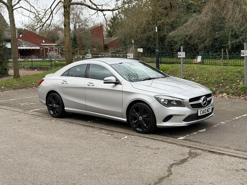 Used Mercedes CLA220 2017 Silver Sedan