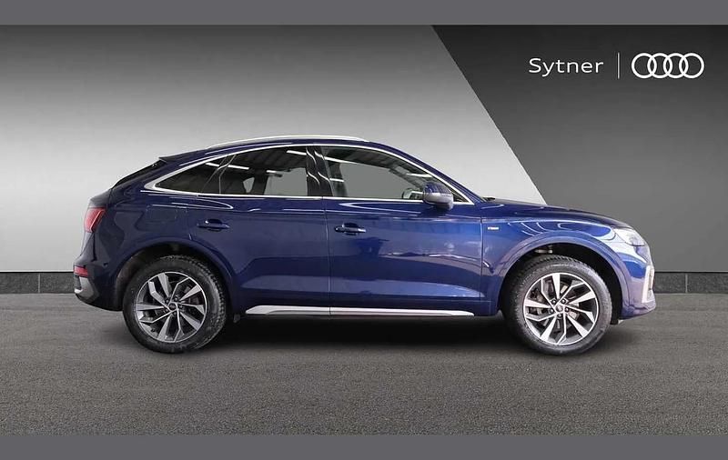 Used Audi Q5 Sportback S-Line 261 HP (191 kW) 2022 Blue SUV